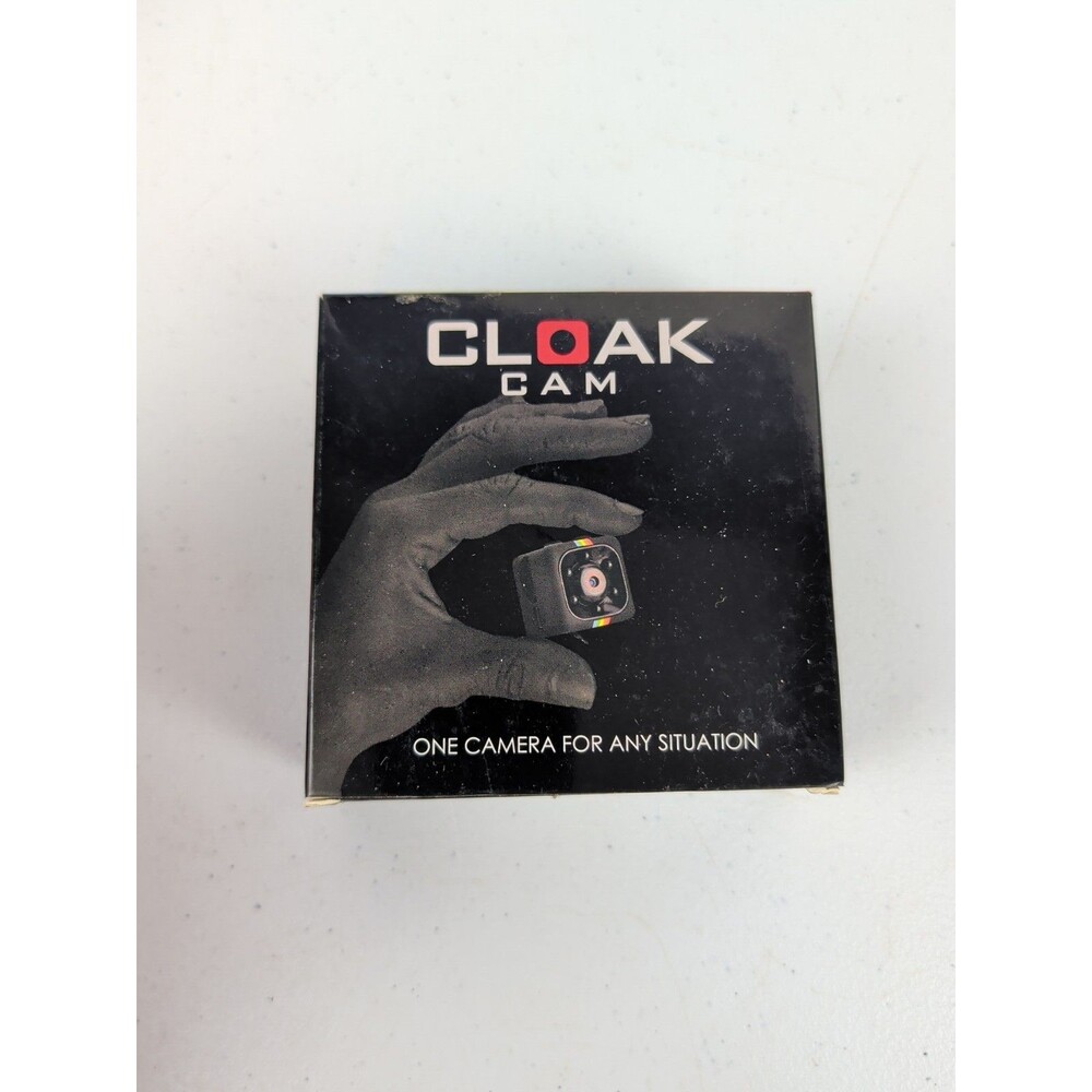 CLOAK CAM - 1080P camera (Full HD) Indoor/Outdoor + 8GB Micro SD Card NIB